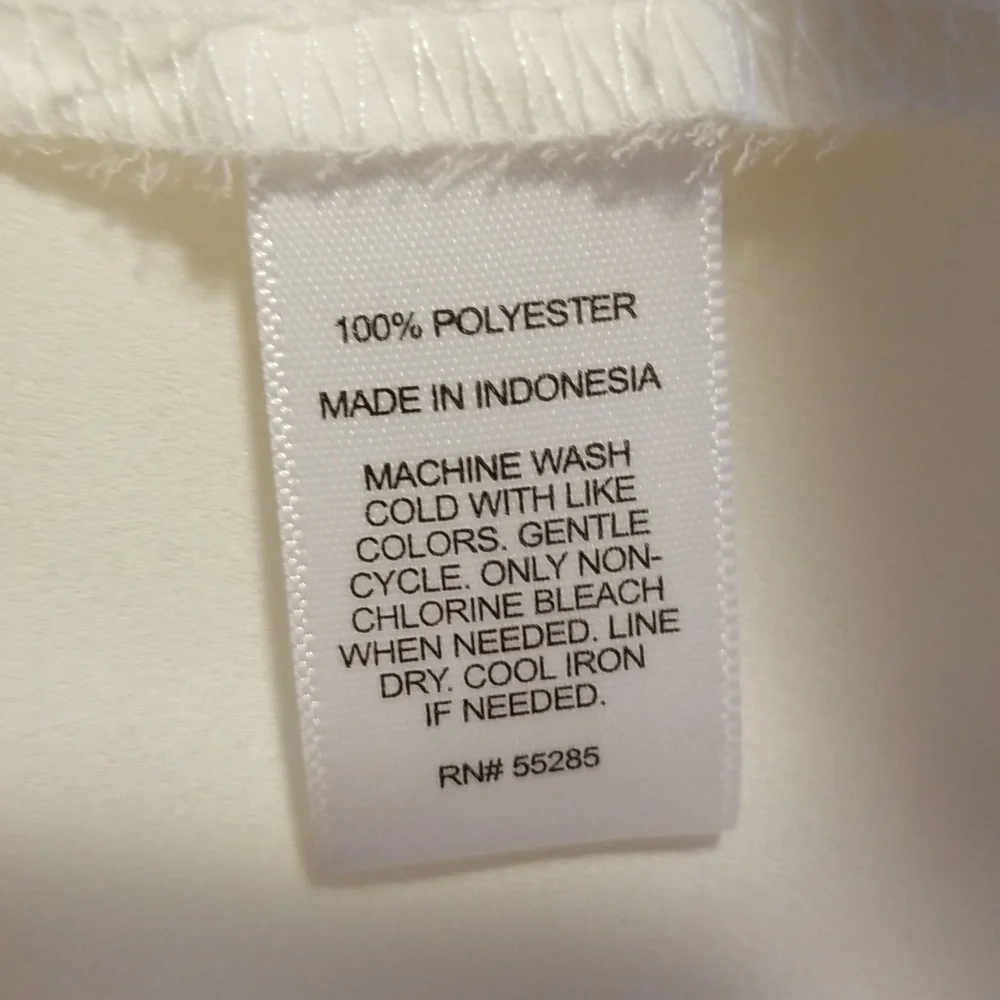 ✨️Express Zip Front Sleeveless Portofino Shirt Original Fit Size Small - Picture 11 of 11